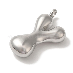 Non-Tarnish 304 Stainless Steel Pendants&nbsp;STAS-M017-08P-25