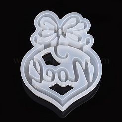 Christmas DIY Heart with Word Noel Silicone Molds&nbsp;DIY-L021-64