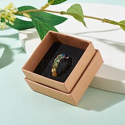 Glass Beads Rings&nbsp;RJEW-TA00011