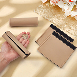 Eco-friendly Leather Car Door Handle Protective Cover&nbsp;FIND-WH0139-972A