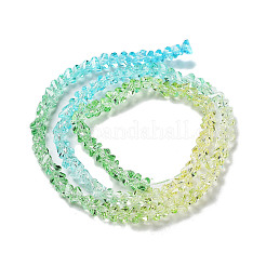 Transparent Glass Bead Strands&nbsp;X-GLAA-H023-03A