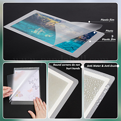 100Pcs Plastic Laminating Pouch Film Photo Protecting Sheets&nbsp;AJEW-WH0606-55C