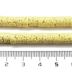 Natural Lava Rock Dyed Beads Strands&nbsp;G-K375-G06-01