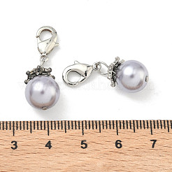 Glass Pearl Pendant&nbsp;HJEW-PH00924-11