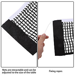 Polycotton Table Tennis Competition Net&nbsp;AJEW-WH0752-144
