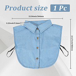 Polyester Shirt False Collar&nbsp;DIY-WH20058-14A
