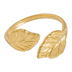 304 Stainless Steel Cuff Open Rings for Women&nbsp;LS-OJ6266-2