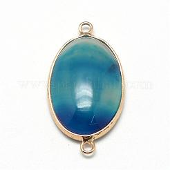 Natural Agate Links connectors&nbsp;G-Q494-22