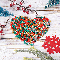 Baking Paint Glass Seed Beads&nbsp;SEED-CJ0001-01