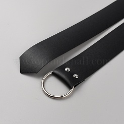 Men's PU Leather Tie a Knot Belt Chain&nbsp;DIY-WH0504-44