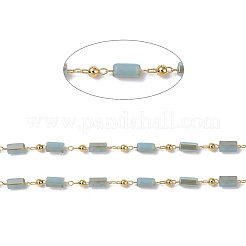 3.28 Feet Handmade Glass Beaded Chains&nbsp;X-CHC-F008-B08
