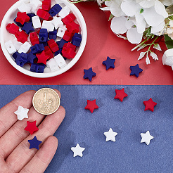 90Pcs 3 Colors Silicone Beads&nbsp;SIL-SP0001-29