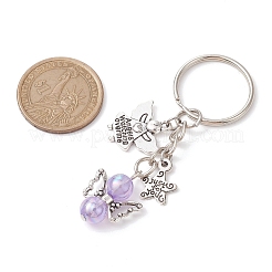 10Pcs 10 Styles Acrylic Keychains&nbsp;KEYC-JKC00762