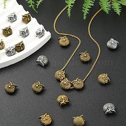 24Pcs 3 Colors Tibetan Style Alloy Beads&nbsp;FIND-YW0006-17
