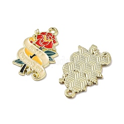 6Pcs 3 Styles Mother's Day Theme Alloy Enamel Pendants&nbsp;ENAM-FP0001-86