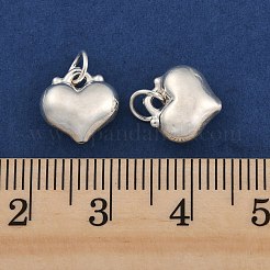 Fine Silver Charms with Jump Rings&nbsp;STER-P069-01A-S