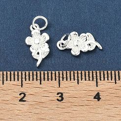 925 Sterling Silver Flower Charms&nbsp;STER-A050-05S