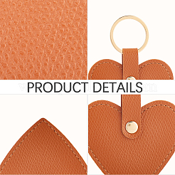 PU Leather Keychain&nbsp;KEYC-WH20008-08B
