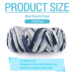 Gradient Color Polyester Fabric Cloth Knitting Yarn&nbsp;OCOR-TAC0023-41B