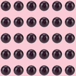 120Pcs Natural Amethyst Round Beads&nbsp;G-PA0001-16B