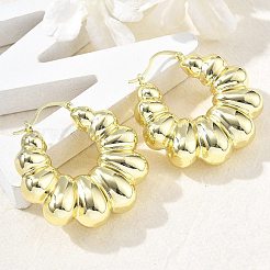 Brass Stud Earrings for Women&nbsp;EJEW-U035-06G