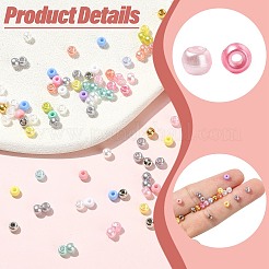 800Pcs 8 Colors Opaque Acrylic Beads&nbsp;OACR-CJ0002-61