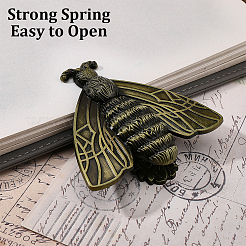 Zinc Alloy Scrapbook Clips&nbsp;AJEW-CP0010-84C