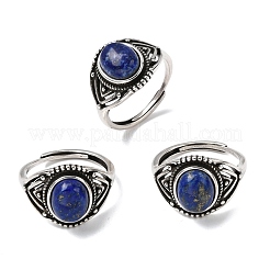 Natural Gemstone Finger Rings&nbsp;RJEW-A084-06AS