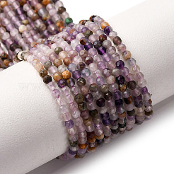 Natural Amethyst Lace Agate Bead Strands&nbsp;G-L629-B08-2mm