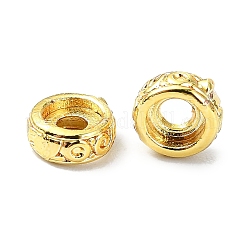 Rack Plating Brass Spacer Beads&nbsp;KK-M282-13G