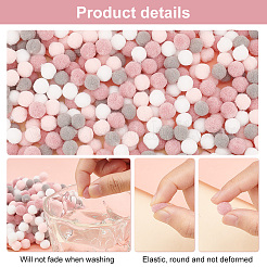 2000Pcs 4 Colors DIY Doll Craft&nbsp;AJEW-PH0004-67B