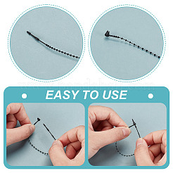 Plastic Hang Tag Fasteners&nbsp;FIND-WH0160-72B