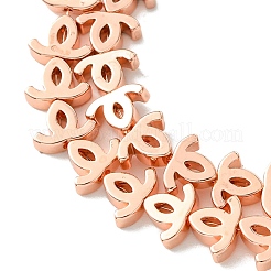Electroplated Synthetic Non-Magnetic Hematite Beads Strands&nbsp;G-H020-A01-01