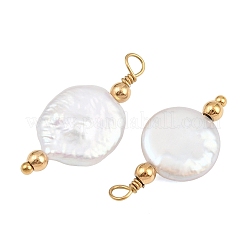 Natural Baroque Keshi Pearl Pendants&nbsp;PA-CBA0A45-15G
