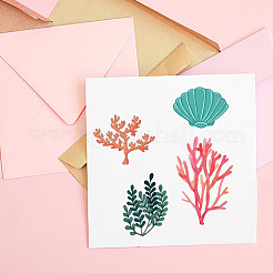 2 Styles Ocean Theme Cutting Dies Stencils&nbsp;DIY-CP0011-99