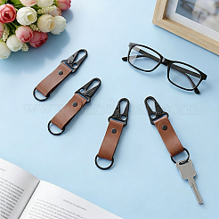 4Pcs PU Leather Belt Keychains&nbsp;AJEW-PH0010-27B