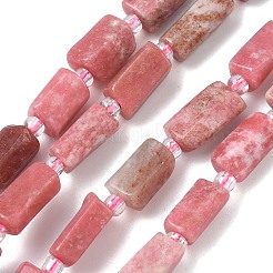 Natural Rhodonite & Chrysocolla & Rose Quartz & Pink Opal & Labradorite & Amazonite & Lepidolite & Larimar Beads Strands&nbsp;G-C270-K11
