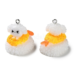 Opaque Resin Imitation Food Pendants&nbsp;RESI-P031-A01