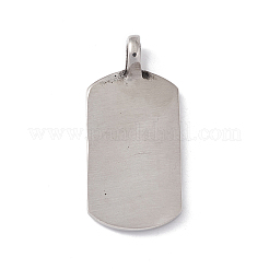 304 Stainless Steel Manual Polishing Pendants&nbsp;STAS-G267-07AS
