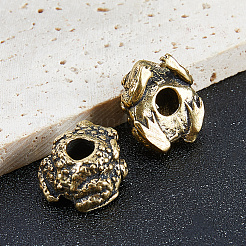Brass European Beads&nbsp;KK-WH0079-196B