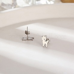 Non-Tarnish 304 Stainless Steel Stud Earrings for Women&nbsp;DL2638-2