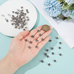 100Pcs Tibetan Style Alloy Beads&nbsp;FIND-ME0003-26