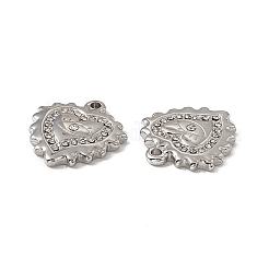 201 Stainless Steel Pendants&nbsp;STAS-J401-VC566