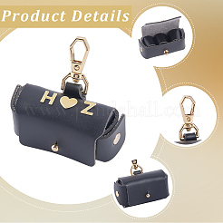 1Pc Imitation Leather Ring Storage Bags for Pet Dog Collar&nbsp;ABAG-CL0001-36C