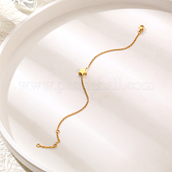 304 Stainless Steel Star Link Bracelet for Women&nbsp;YU5117-1