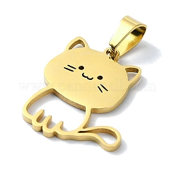 304 Stainless Steel Pendants&nbsp;STAS-C097-10G