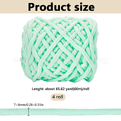 4 Rolls Soft Crocheting Yarn&nbsp;OCOR-SP0001-01E