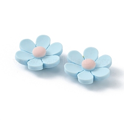Opaque Resin Cabochons&nbsp;RESI-WH0026-75C-10