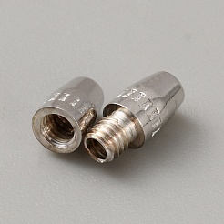 925 Sterling Silver Screw Clasps&nbsp;STER-WH0028-014A-P
