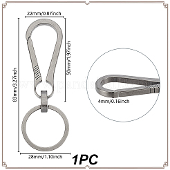 1Pc Alloy Keychain&nbsp;KEYC-GA0001-43B